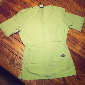 Scrub Top - Mint Green